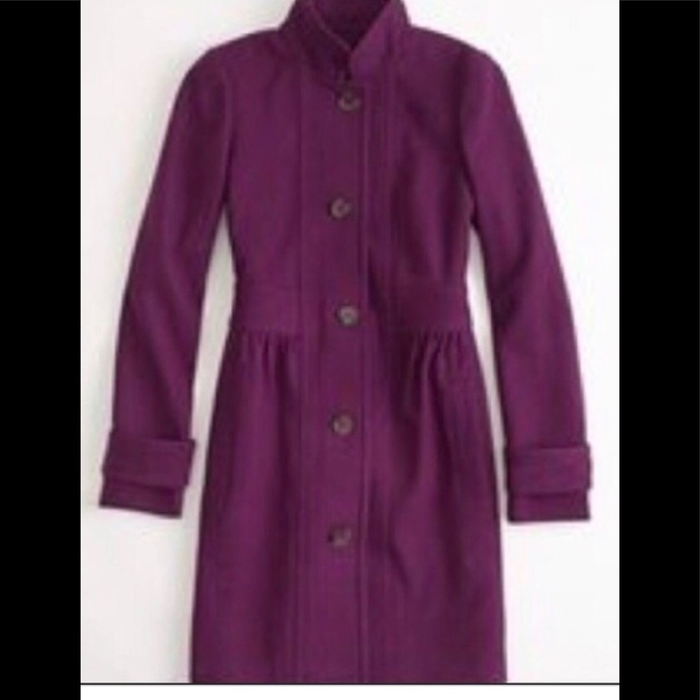 J. Crew wool peacoat, size 8